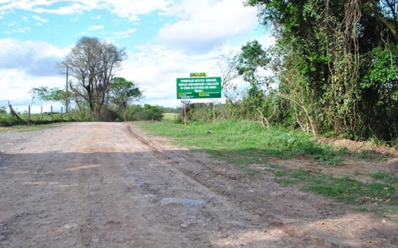 Prefeitura abre licitação para pavimentação da estrada do Santuário