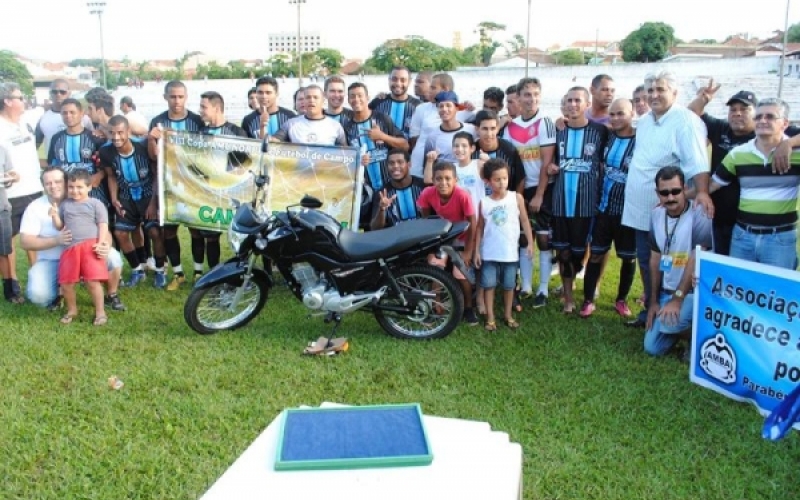 Campeão da Copa AMUNORPI realiza amistoso contra time profissional