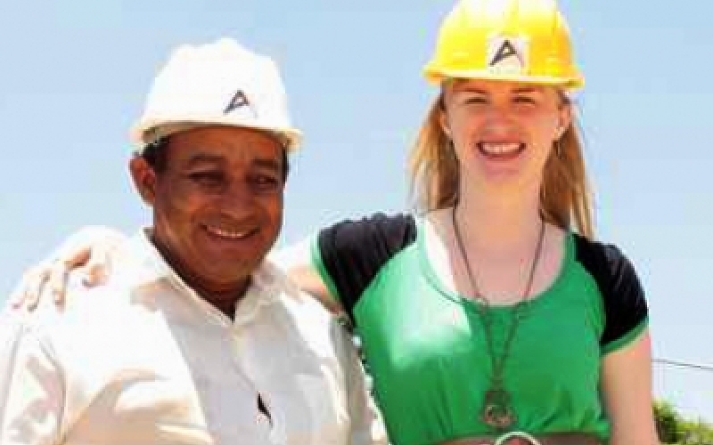 A cidade continua um canteiro de obras