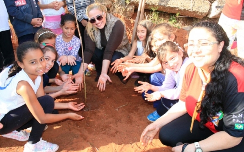 Bairro de Jacarezinho recebe arborização