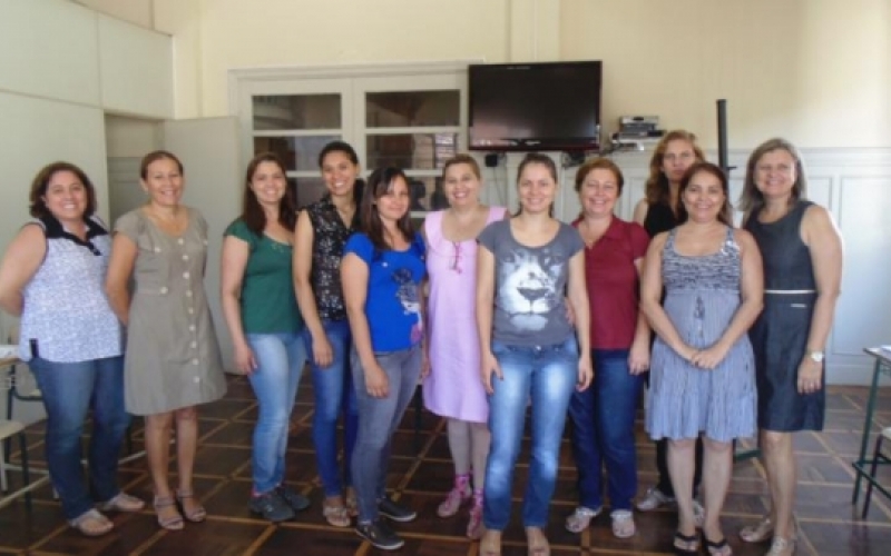 Encontro com coordenadoras pedagógicas de Escolas Municipais