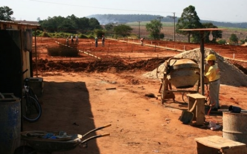 Últimas fotos da construção do complexo no Jardim Panorama