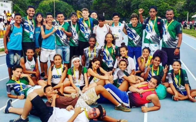 Atleta Jacarezinhense representou o município em Jogos Escolares da Juventude