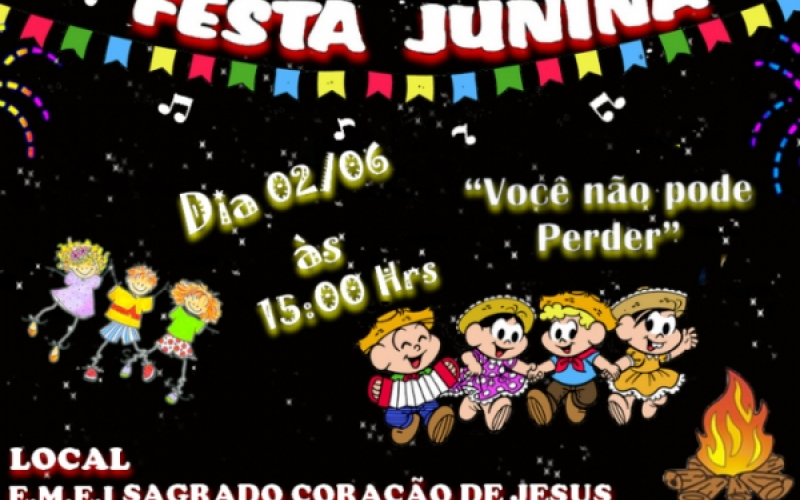 Emei Sagrado Coração realiza Festa Junina neste sábado