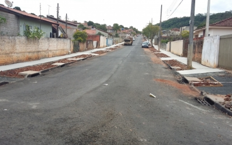 Obra da Rua Minas Gerais está concluída 