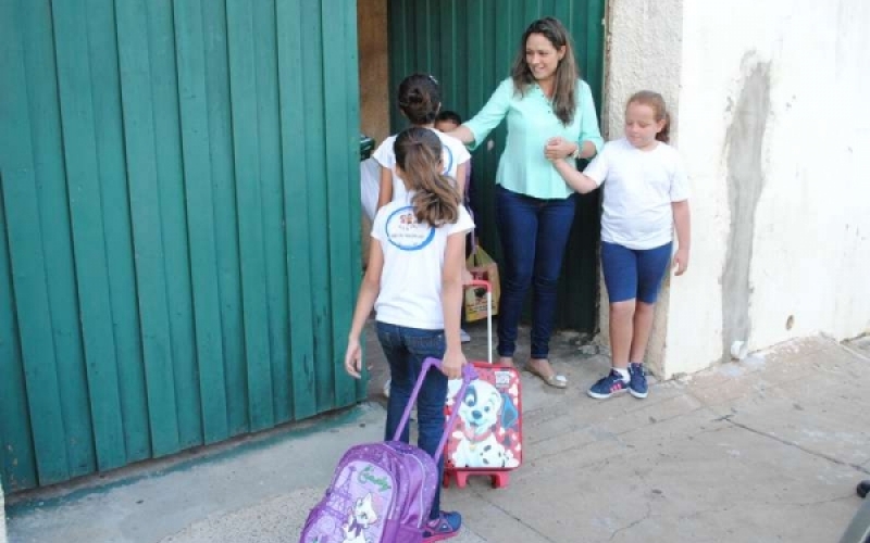 Alunos da rede municipal retornam as aulas em Jacarezinho