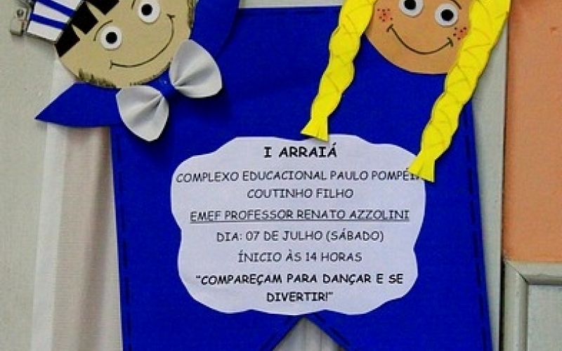 Neste sábado tem Festa Junina na Renato Azzolini