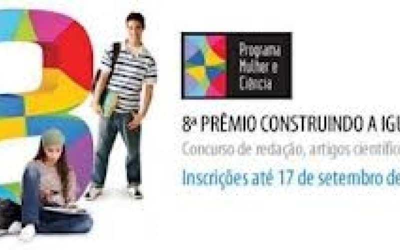 Inscrições abertas para o 8º Prêmio Construindo a Igualdade de Gênero