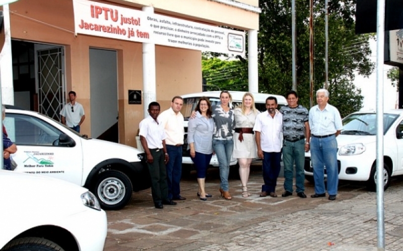Prefeitura apresenta nova frota de veículos 
