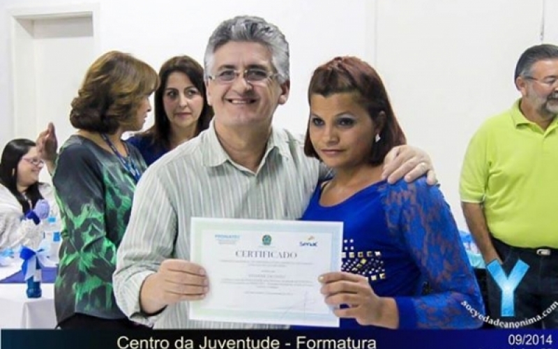 Formatura no Centro da Juventude