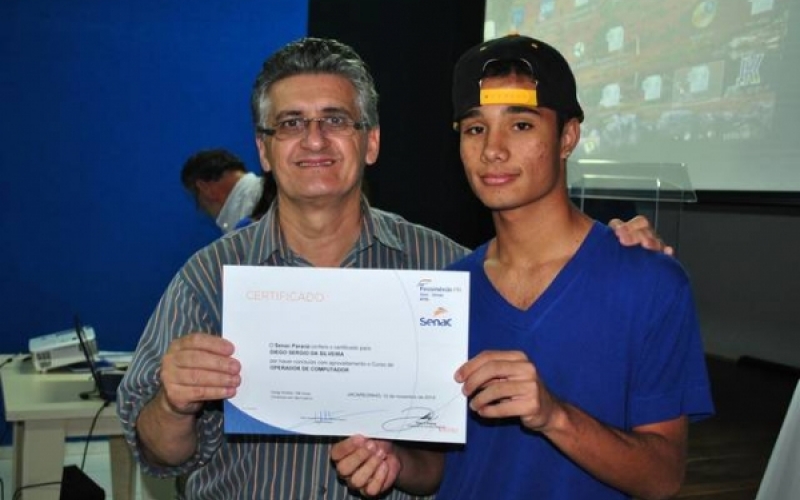 Pronatec forma 39 alunos em três cursos em Jacarezinho