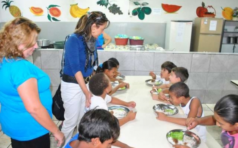 Merenda Escolar tem cardápio diferenciado todo dia