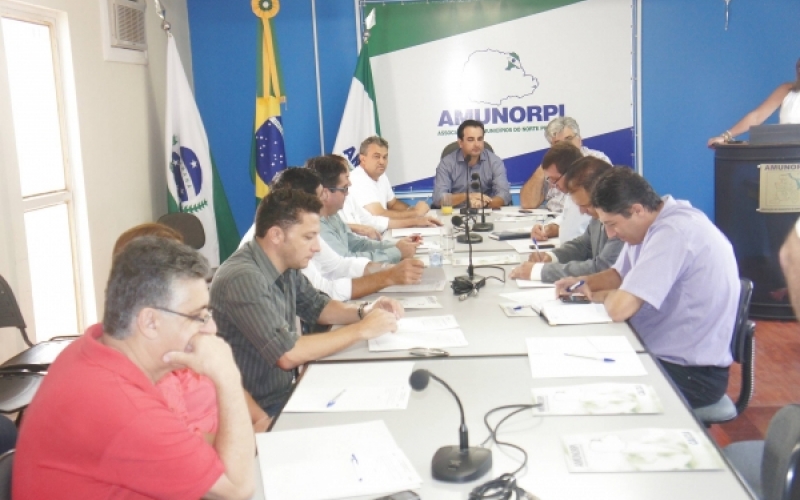 Prefeitos debatem melhorias em conjunto para o Norte Pioneiro