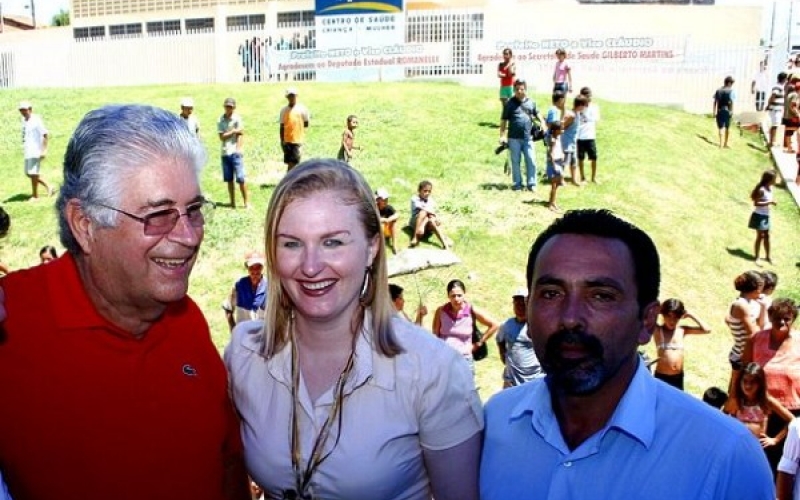Requião e Tina em Cambará