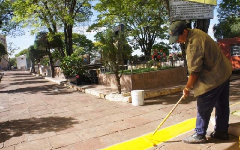 Prefeitura intensifica melhorias no Cemitério Municipal  