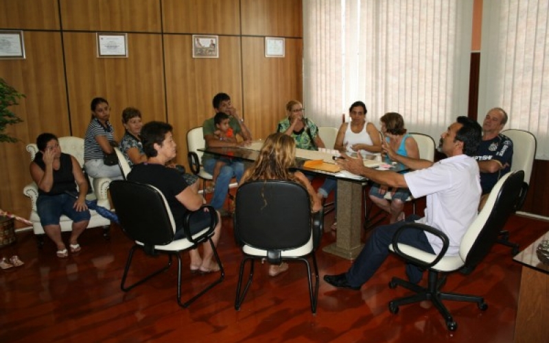 Prefeito recebe moradores