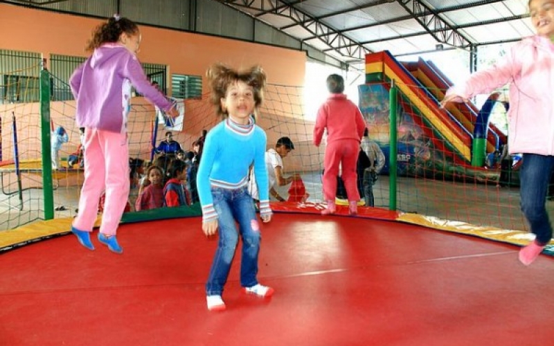 RECREAÇÃO ITINERANTE É SUCESSO