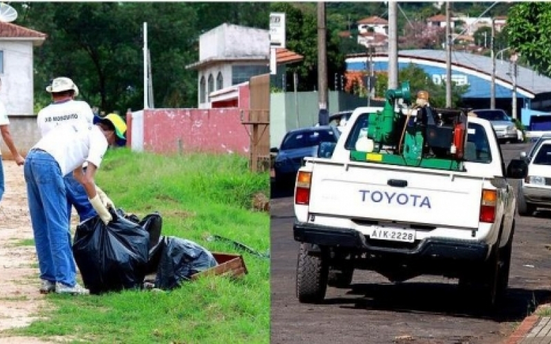 Vigilância faz fumacê no Centro e “arrastão” no Parque Bela Vista
