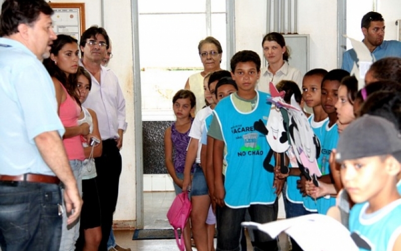 Alunos conhecem Estação de Tratamento da Sanepar