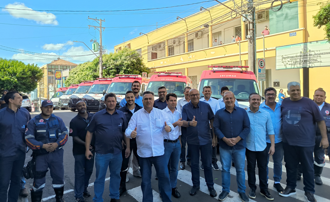  Governo entrega 9 ambulâncias para o SAMU Norte Pioneiro