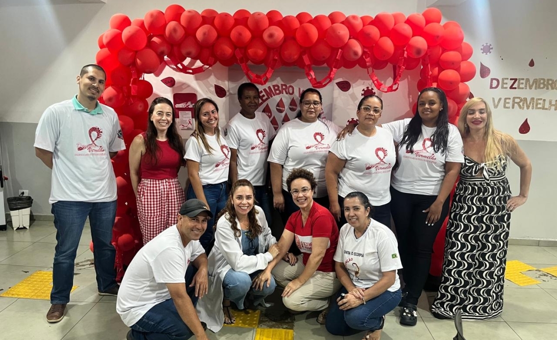 Dezembro Vermelho leva informações do combate ao escorpião e a dengue em UBS do Parque Bela Vista e Vila São Pedro!