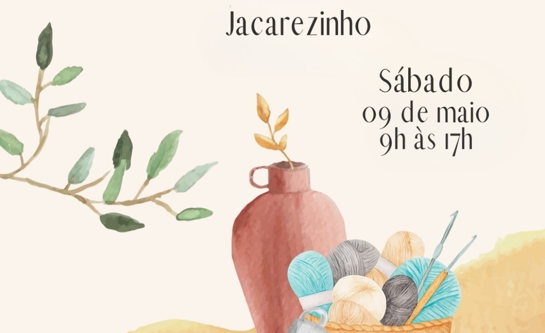 Feira Municipal de Artesanato movimenta Jacarezinho na véspera do Dia das Mães