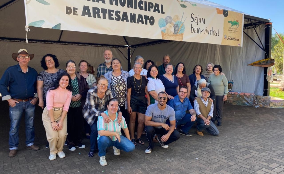 Feira Municipal de Artesanato acontece no sábado com novidade para o Dia dos Pais