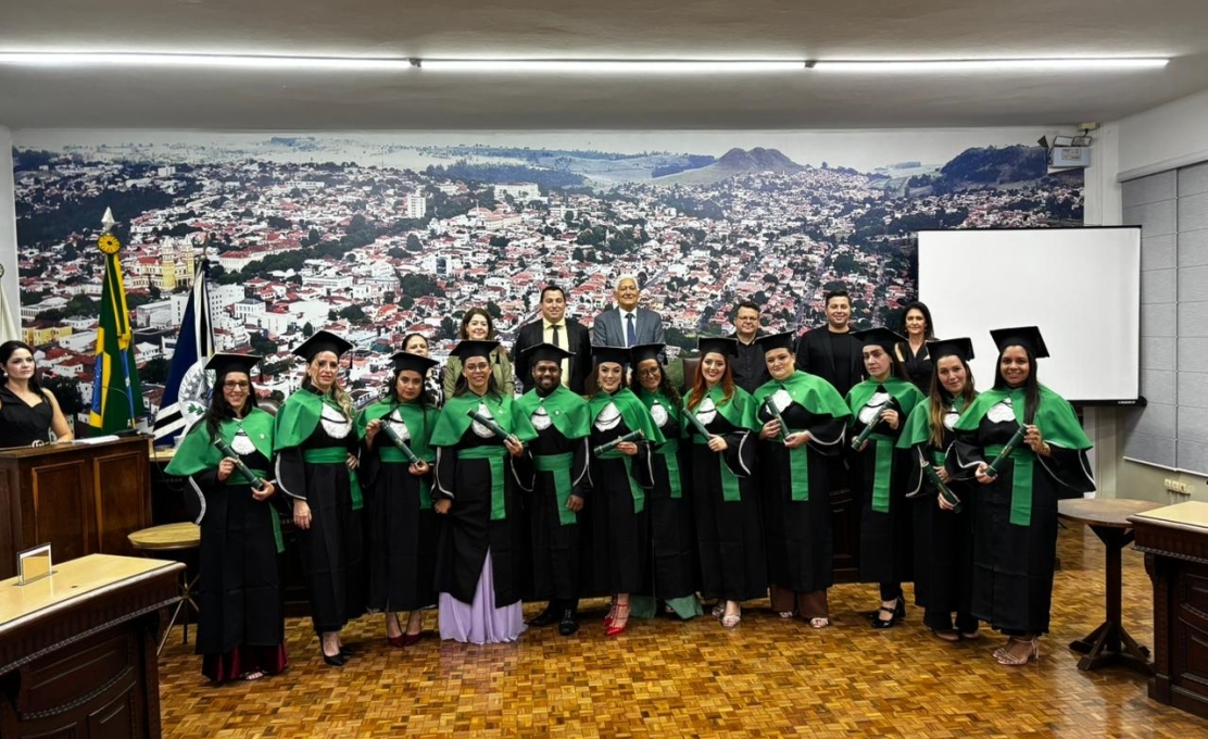 Formatura dos alunos do Curso Técnico em Saúde Bucal!