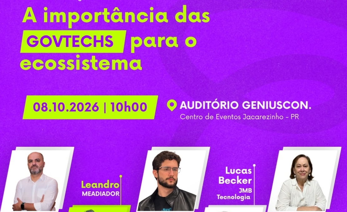 VI ENCONTRO DE AMBIENTES PROMOTORES DE INOVAÇÃO 2026: “A importância das Govtechs para o ecossistema”