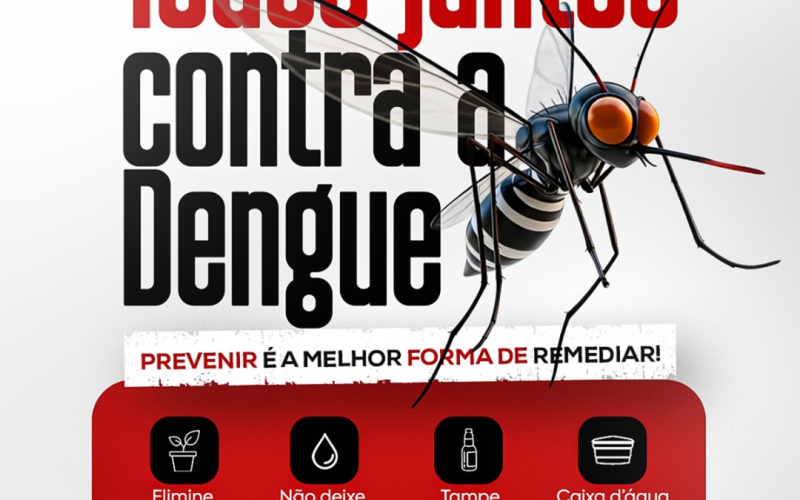 TODOS JUNTOS CONTRA A DENGUE!