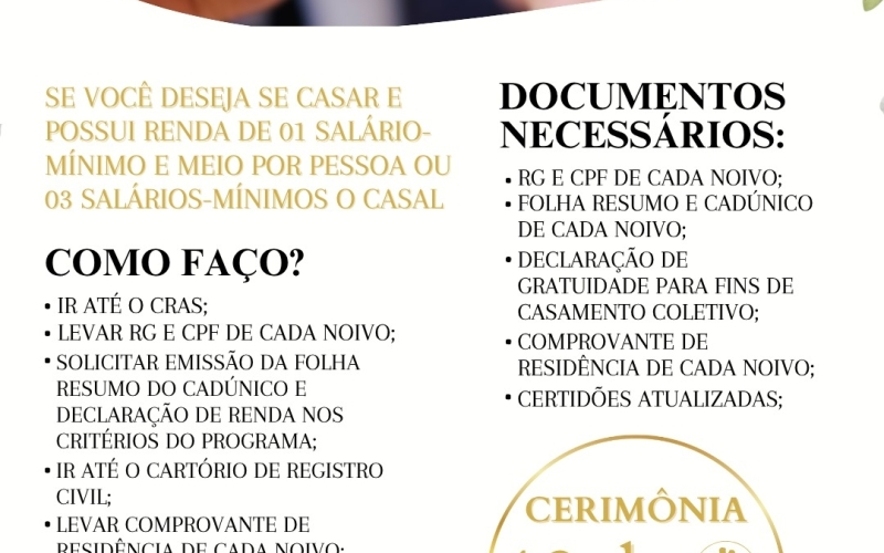 Casamento Comunitário em Jacarezinho!