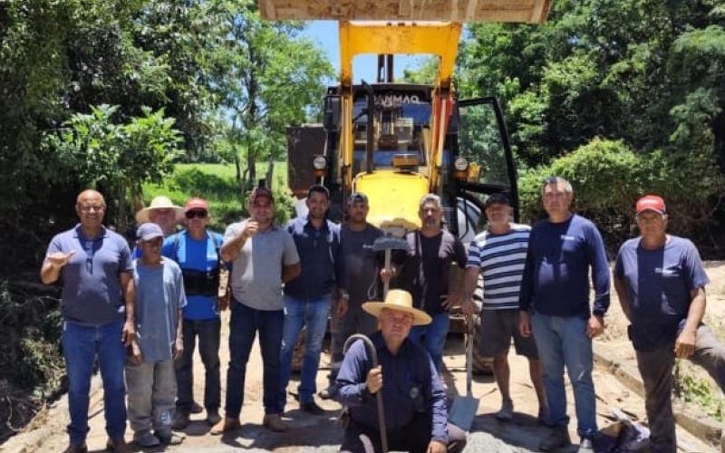 Reconstrução da Ponte Banco da Terra fortalece a zona rural