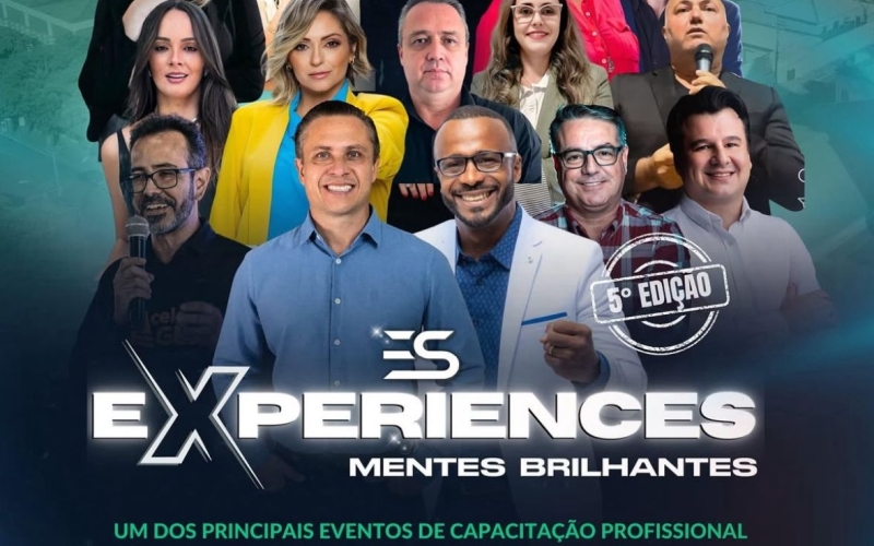 ES EXPERIENCE Jacarezinho sedia a 5ª edição do ES EXPERIENCES, evento de capacitação com grandes nomes nacionais