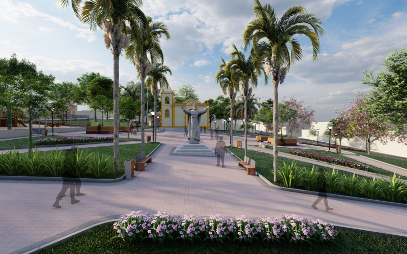 Praça São Benedito passará por remodelação