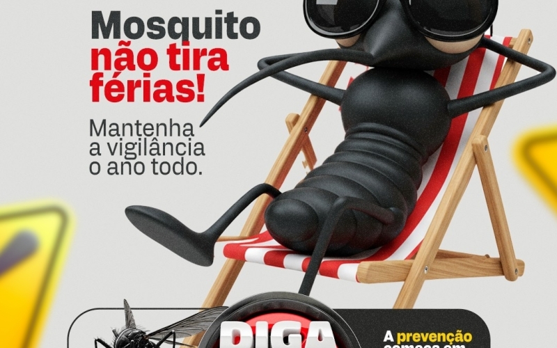 Atenção redobrada com a dengue neste verão!