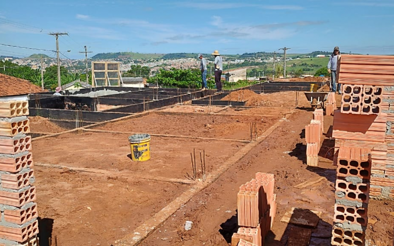 Obras da nova UBS do Aeroporto seguem cronograma