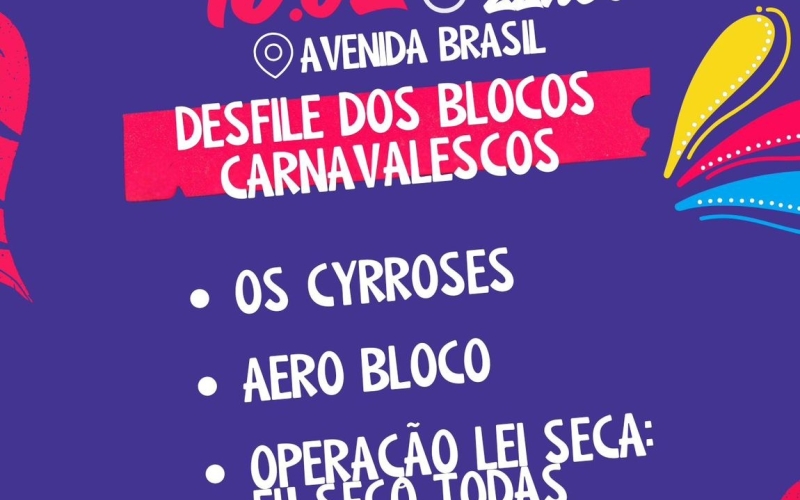 Desfile dos Blocos Carnavalescos 