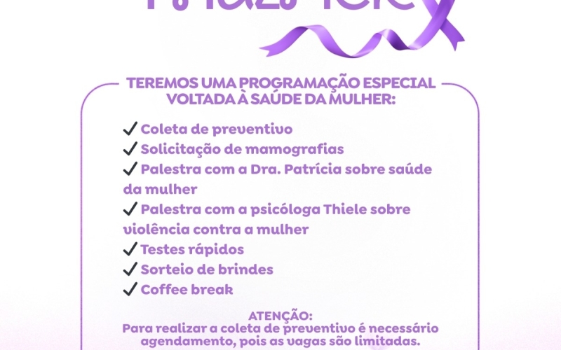 Convite Especial: Saúde da Mulher 