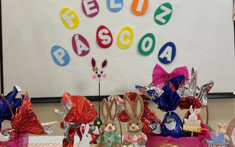 Jacarezinho celebra a Páscoa com mais de 4 mil ovos distribuídos para os alunos da rede Municipal!