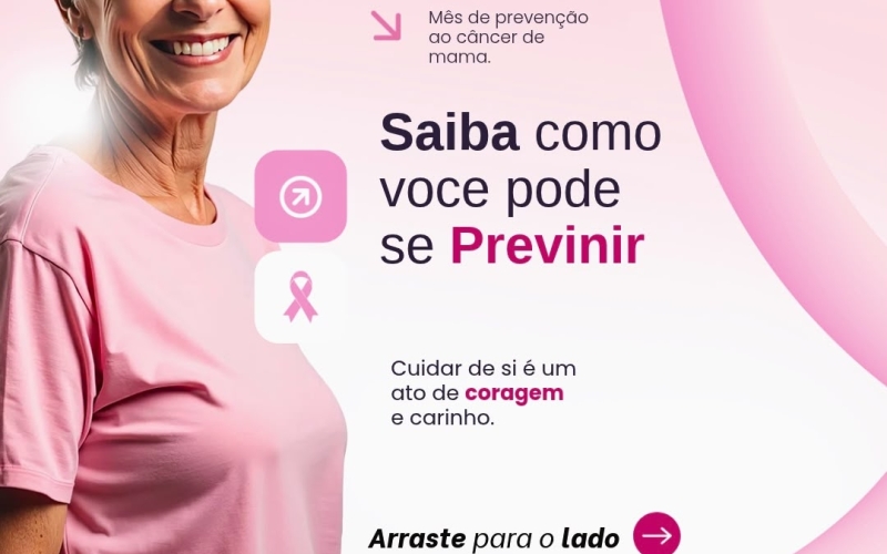 OUTUBRO ROSA: CUIDAR DE SI É UM ATO DE AMOR!